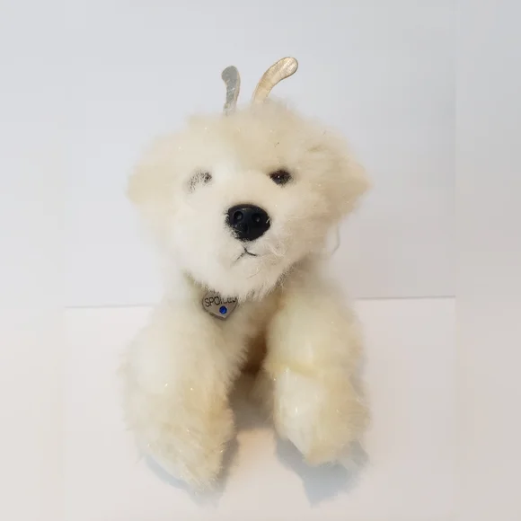 Vintage Aurora Puppillons Puppy Dog Butterfly Wings Stuffed Animal Plush 2002 - Picture 2 of 14